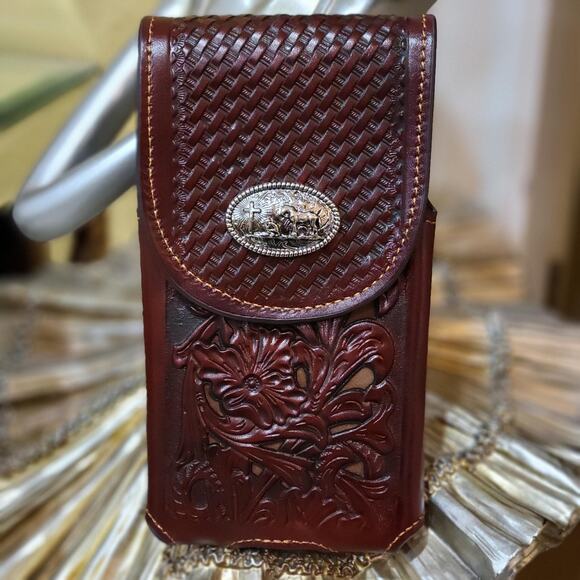 - Praying Cowboy Western Phone Holster for XL phones gift item for him - Picture 5 of 10